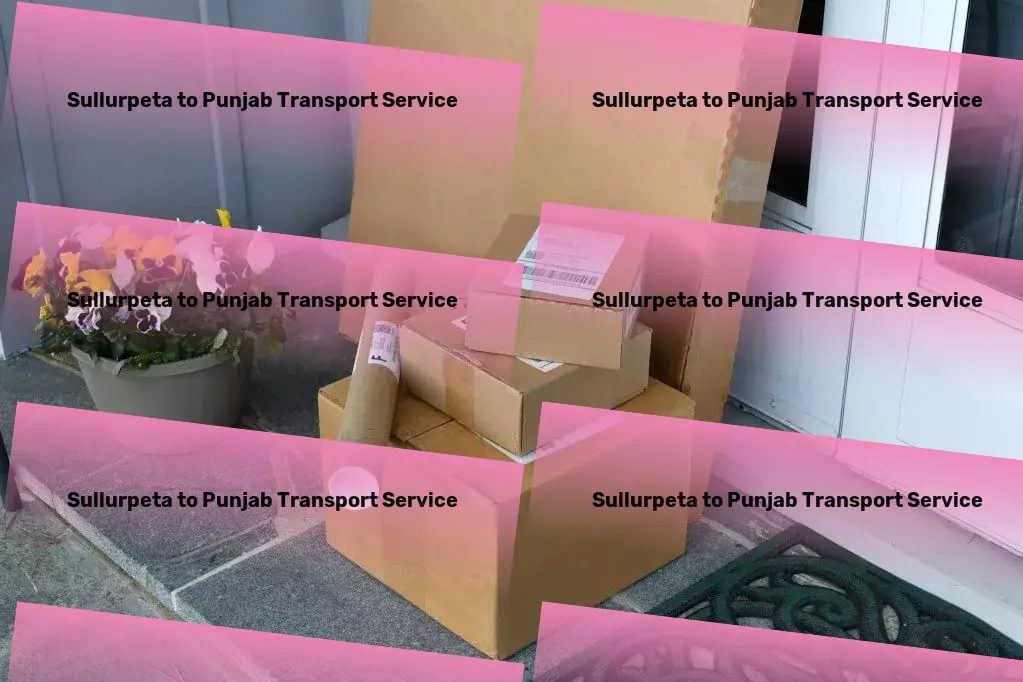 Sullurpeta to Punjab Transport Rapid goods shipment solutions