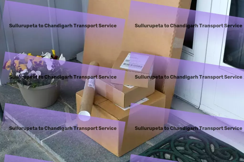 Sullurupeta to Chandigarh Transport Package delivery