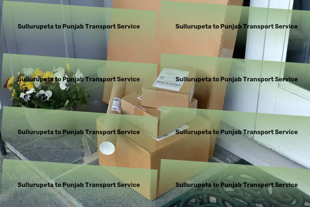 Sullurupeta to Punjab Transport Efficient transport operations