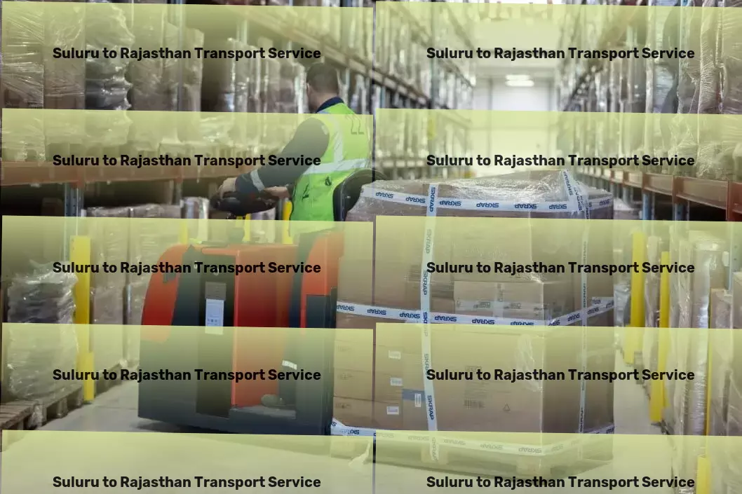 Suluru to Rajasthan Transport Mastering the art of seamless logistic solutions in India. - Nationwide freight distribution