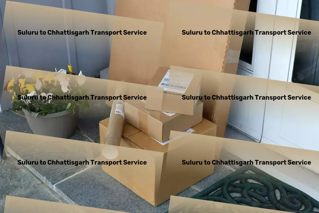 Suluru to Chhattisgarh Transport Multi-city goods logistics