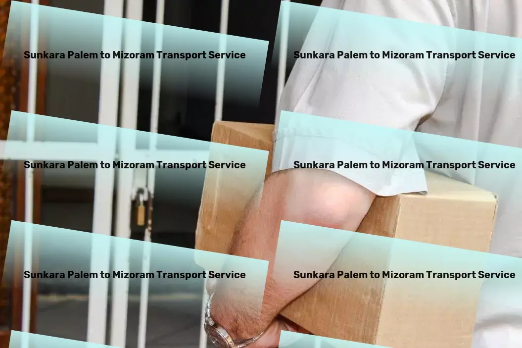 Sunkara Palem to Mizoram Transport Major freight forwarding services