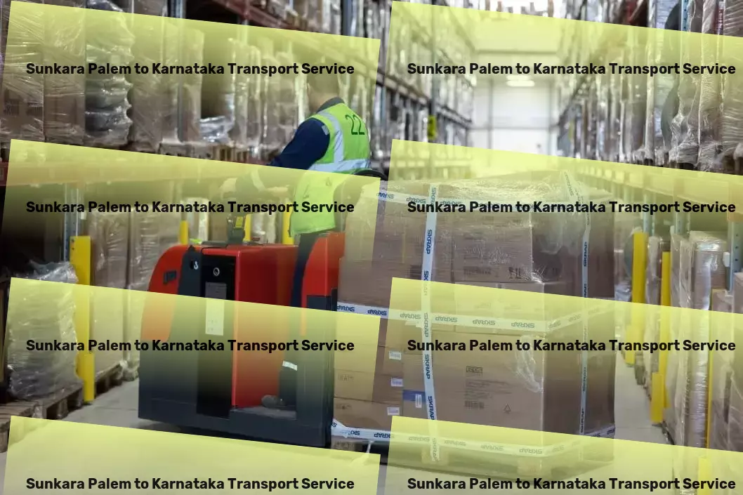 Sunkara Palem to Karnataka Transport Rail transport services