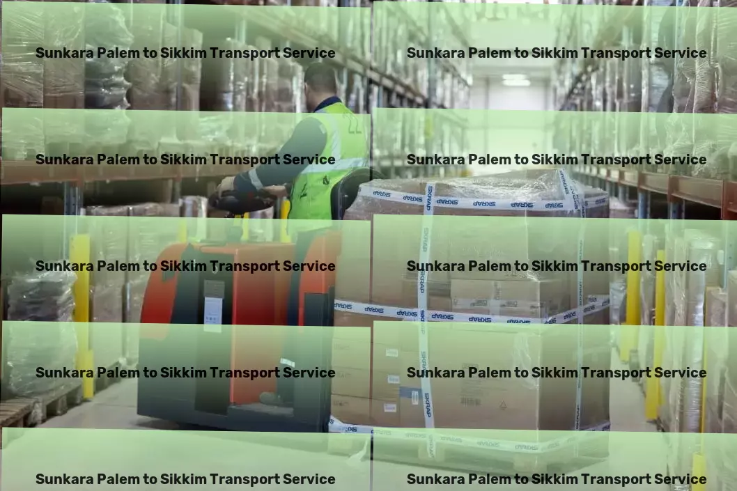 Sunkara Palem to Sikkim Transport Express goods operations