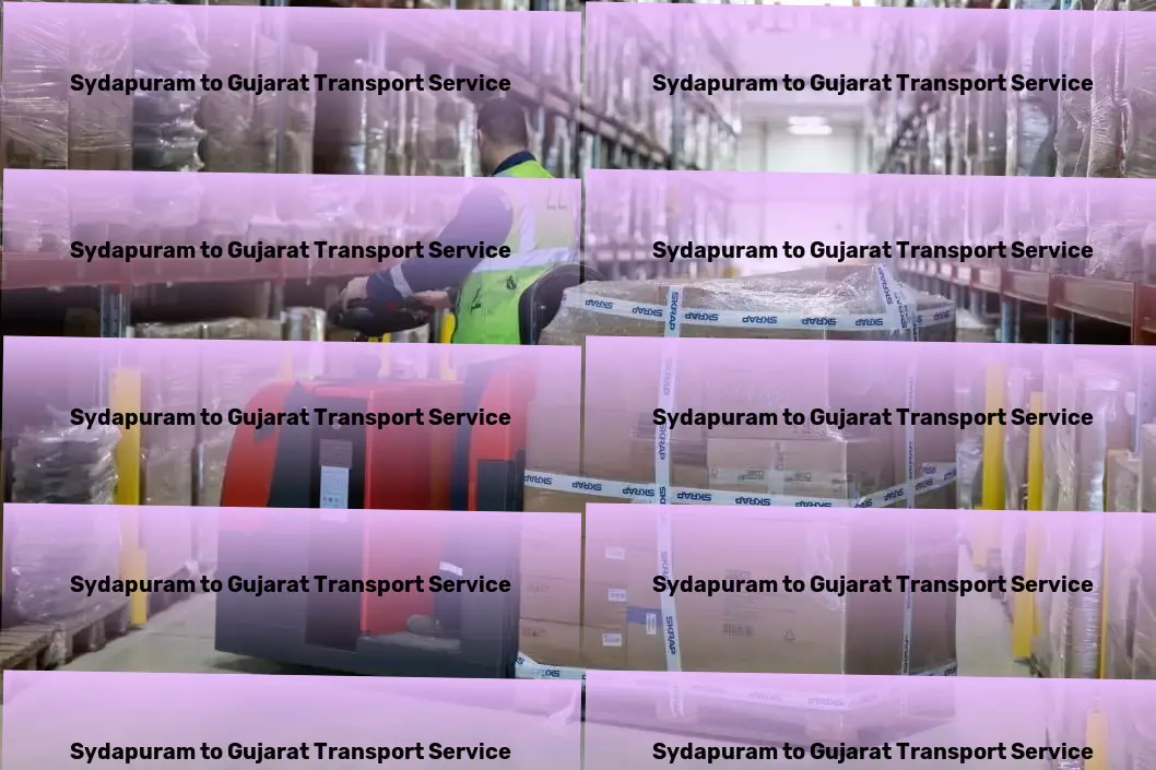 Sydapuram to Gujarat Transport Leaders in safe and efficient goods transportation in India! - Heavy load movers