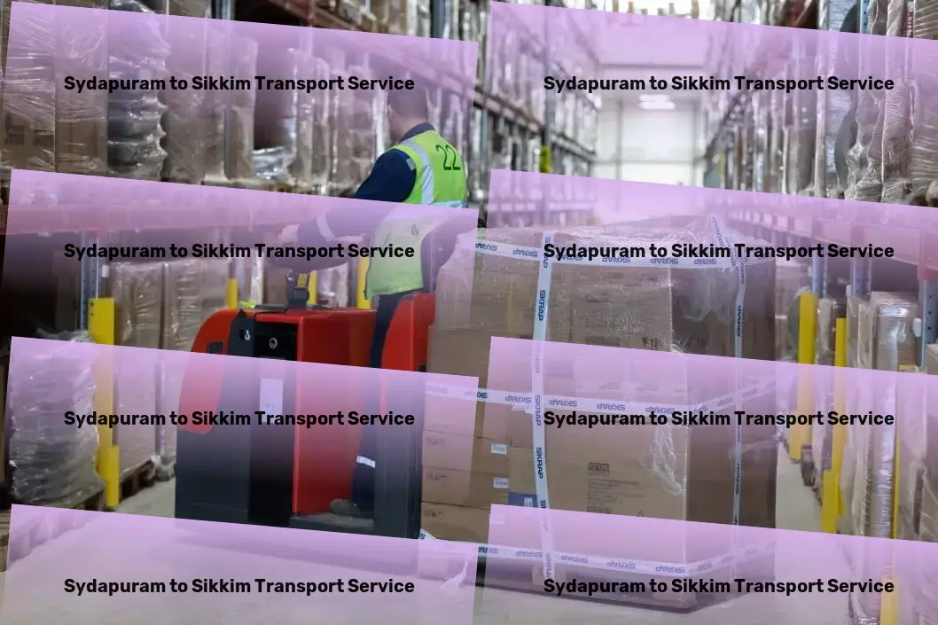 Sydapuram to Sikkim Transport International shipping services