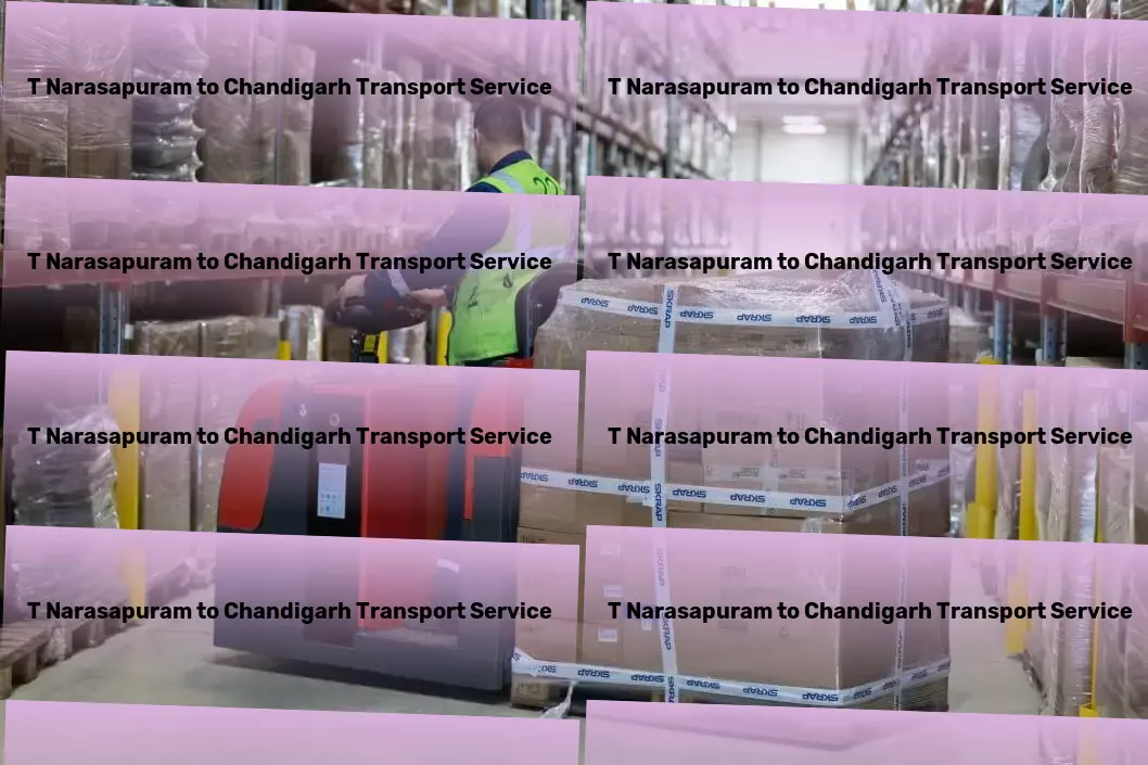 T Narasapuram to Chandigarh Transport Tailored transport solutions to fit India's unique challenges! - Special cargo delivery