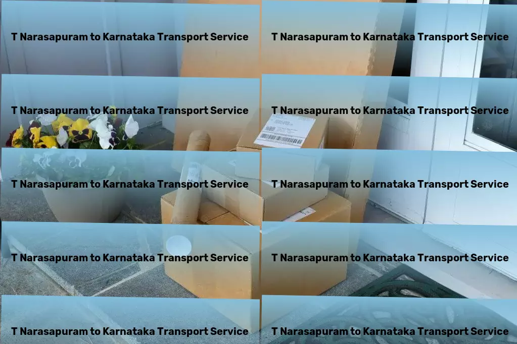 T Narasapuram to Karnataka Transport Urban goods forwarding