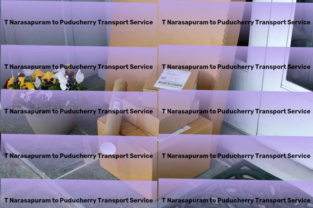 T Narasapuram to Puducherry Transport Customized goods shipment services