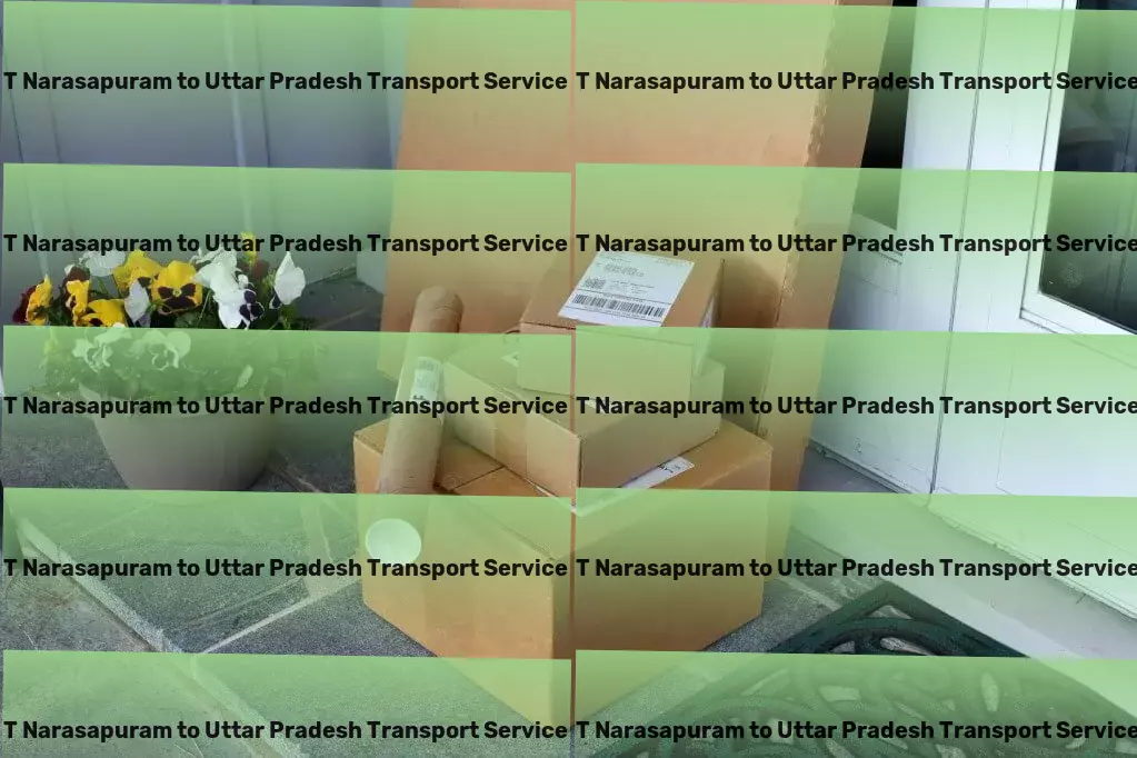 T Narasapuram to Uttar Pradesh Transport Local cargo forwarding