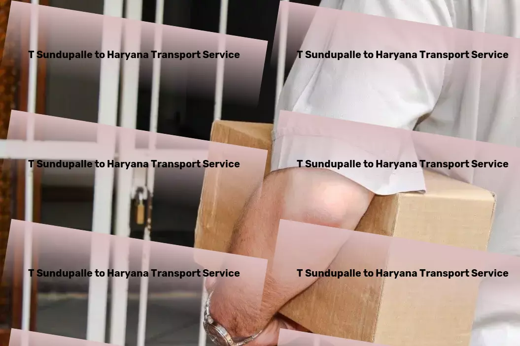 T Sundupalle to Haryana Transport A leap forward for efficient transport services in India. - Efficient road logistics