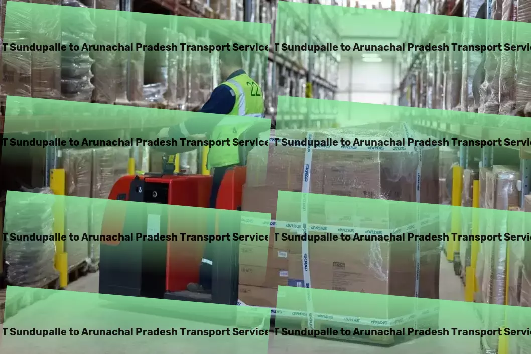 T Sundupalle to Arunachal Pradesh Transport Commercial cargo solutions