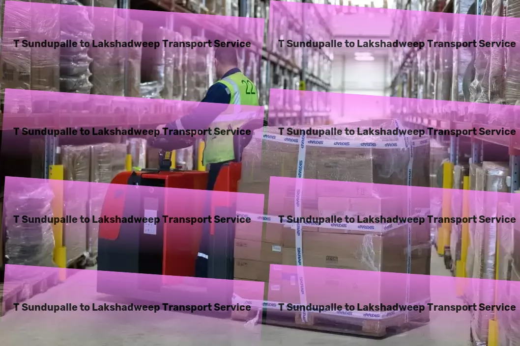 T Sundupalle to Lakshadweep Transport Cross-state freight services