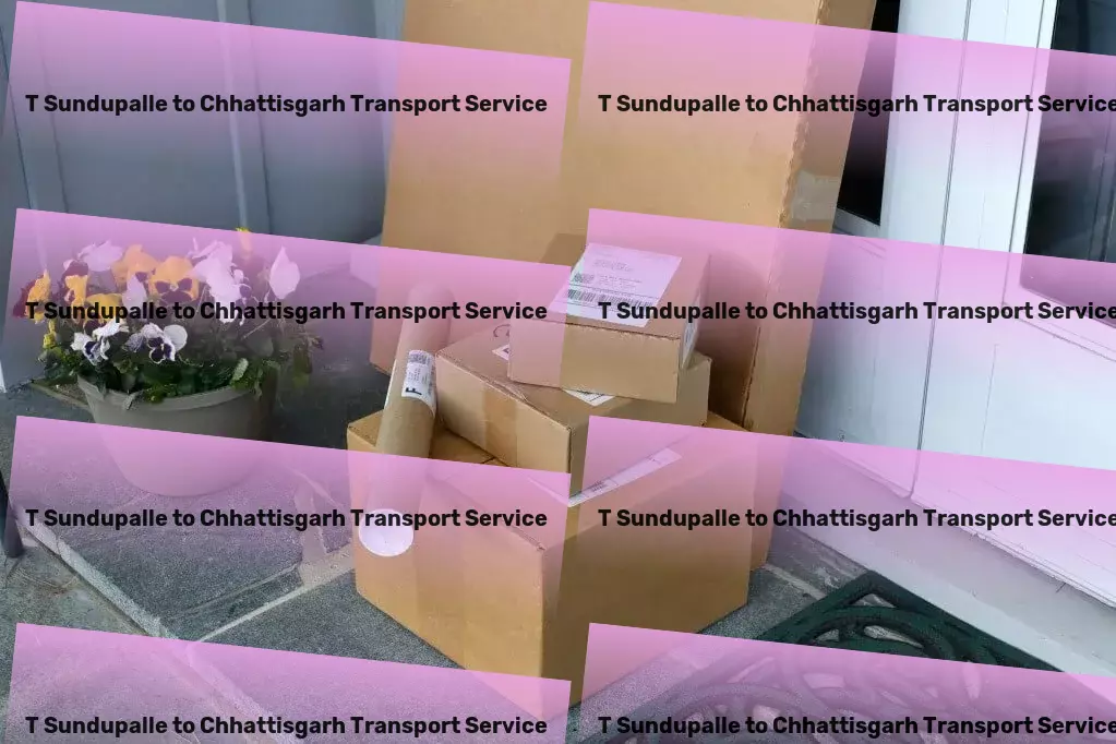 T Sundupalle to Chhattisgarh Transport Driving progress in India with superior transport solutions! - Nationwide package forwarding