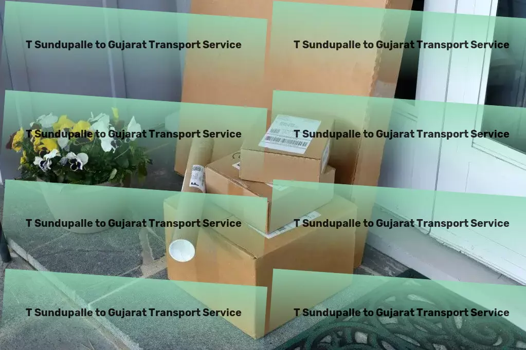 T Sundupalle to Gujarat Transport Nationwide freight moving