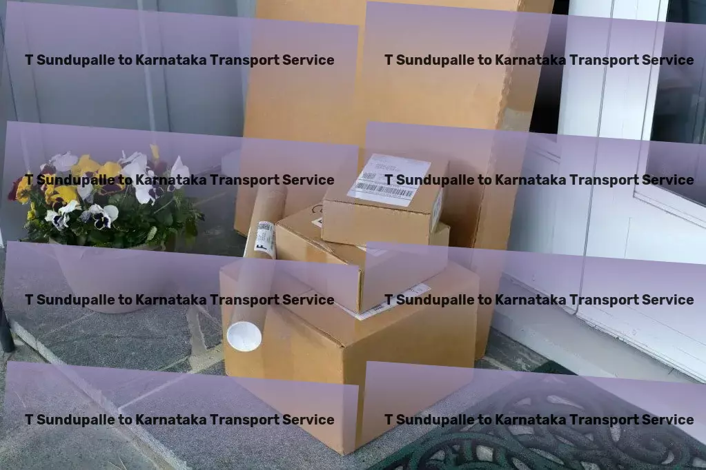 T Sundupalle to Karnataka Transport Express courier services