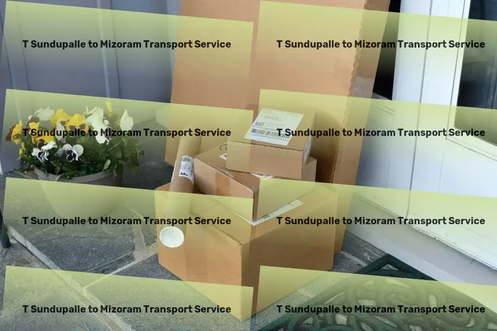 T Sundupalle to Mizoram Transport Dependable, swift transportation services across India! - Complete logistics services