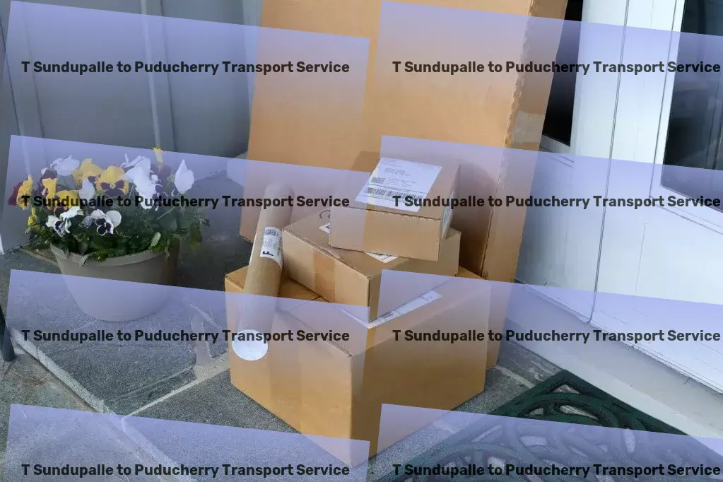 T Sundupalle to Puducherry Transport Efficient cargo forwarding services