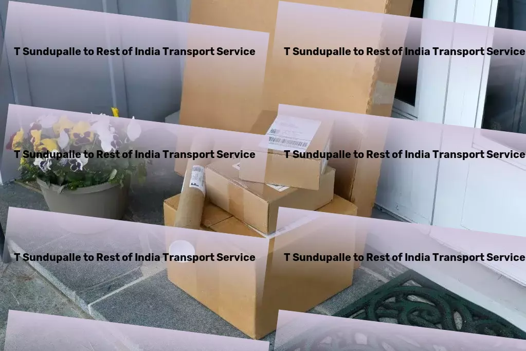 T Sundupalle to Rest Of India Transport Express parcel shipment services