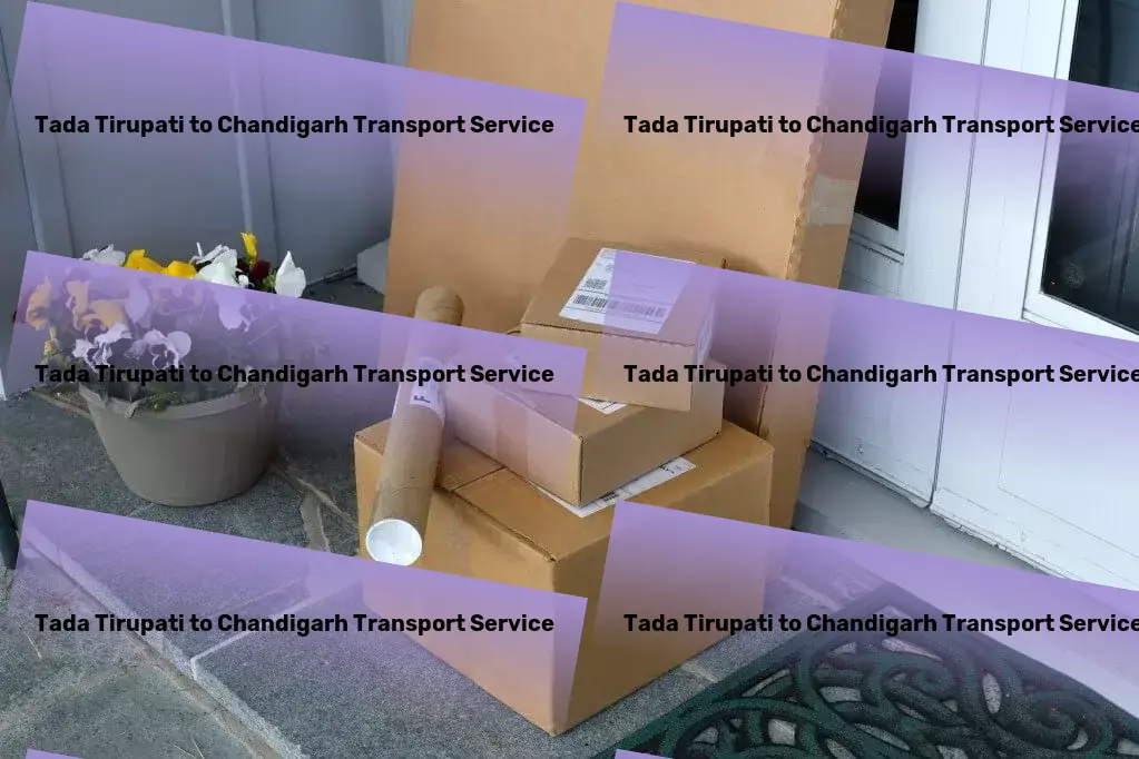 Tada Tirupati to Chandigarh Transport Navigating the roads of India with superior logistics solutions! - Industrial package forwarding