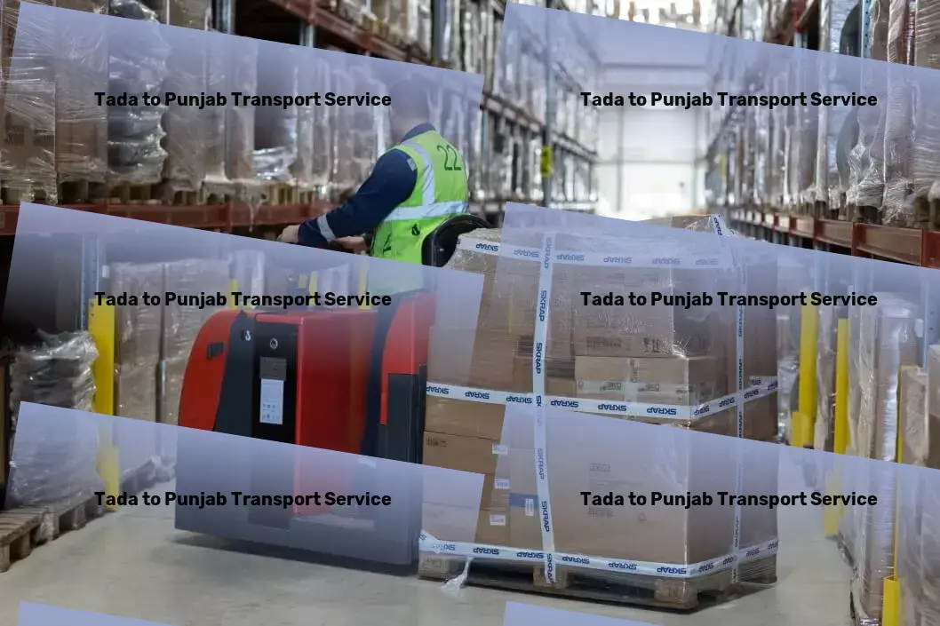 Tada to Punjab Transport Quick goods forwarding