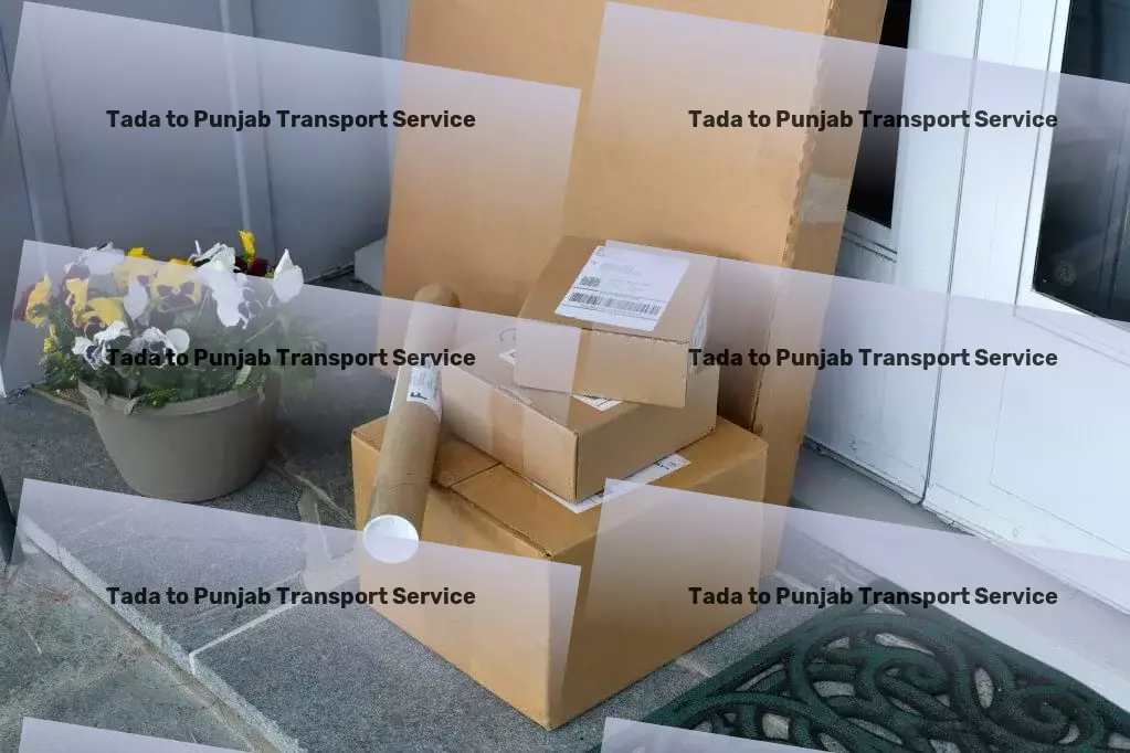 Tada to Punjab Transport High-capacity moving and shipment