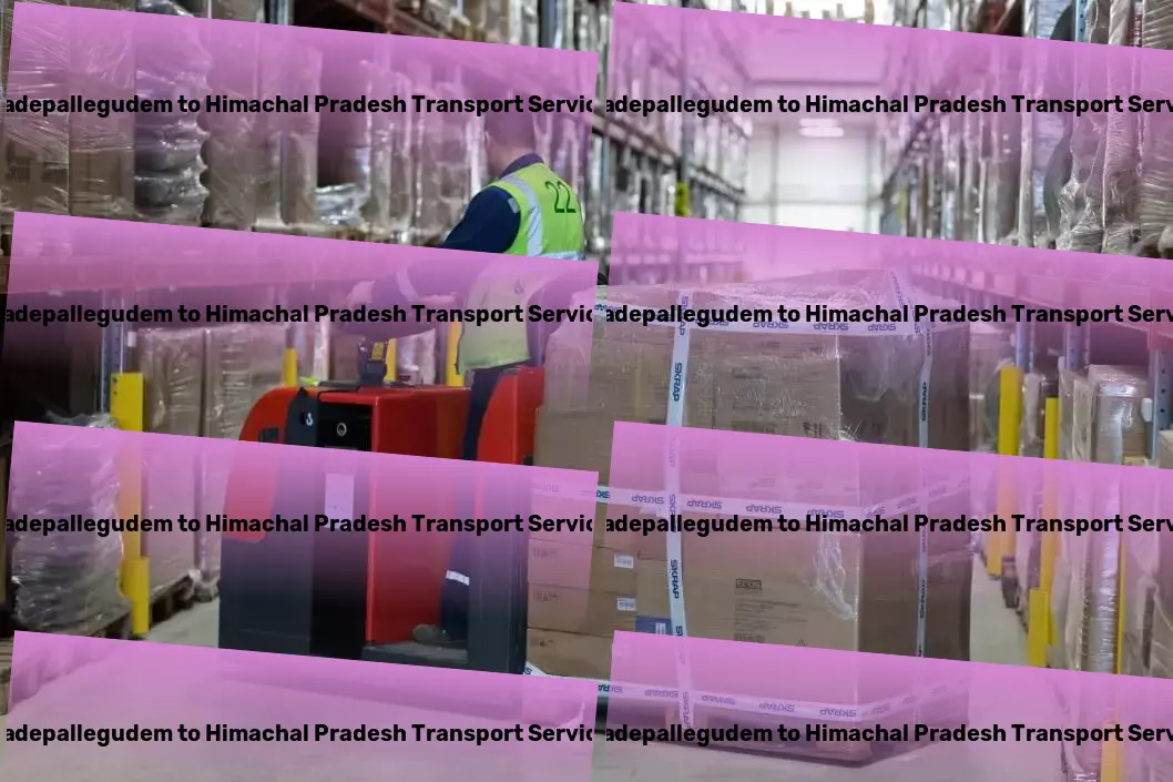 Tadepallegudem to Himachal Pradesh Transport Bringing efficiency to India's transportation sector. - Local goods forwarding