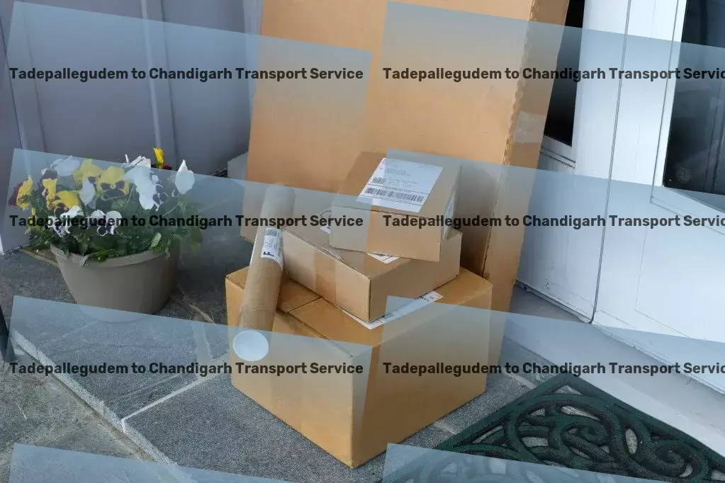 Tadepallegudem to Chandigarh Transport Residential door delivery