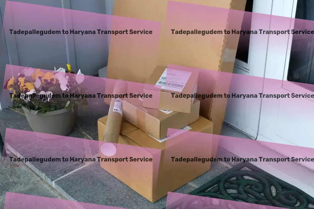 Tadepallegudem to Haryana Transport Delivering unparalleled transport services in India's heartland! - Transport cost optimization