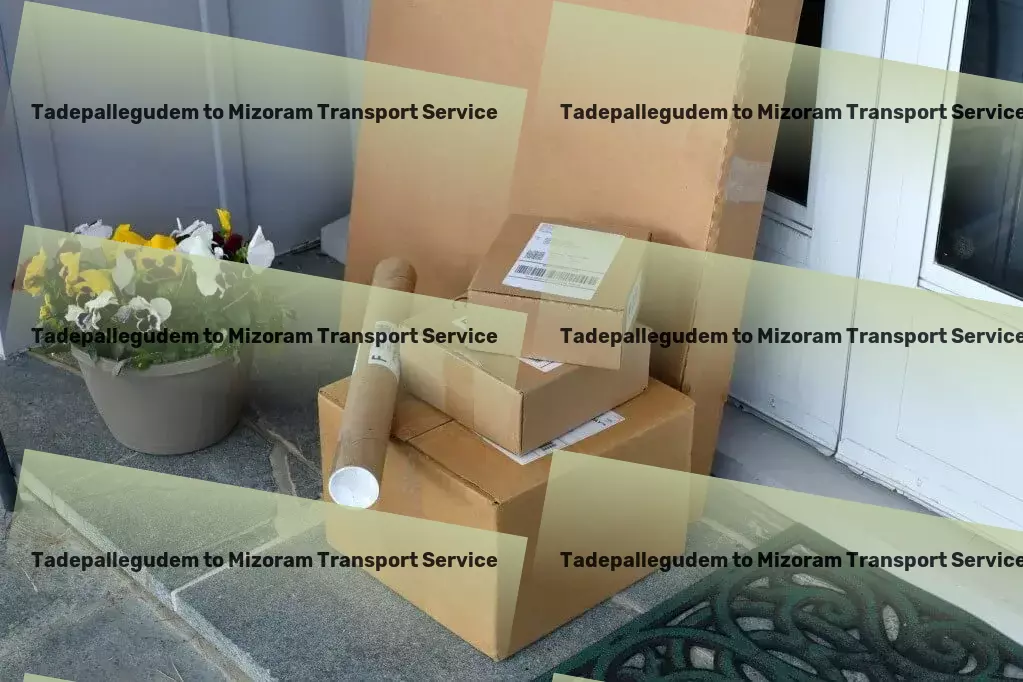 Tadepallegudem to Mizoram Transport Personalized package delivery