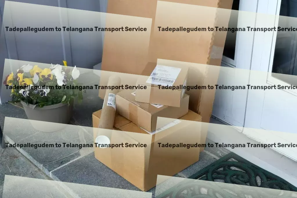 Tadepallegudem to Telangana Transport Fast cargo forwarding