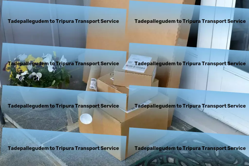 Tadepallegudem to Tripura Transport Quick goods services