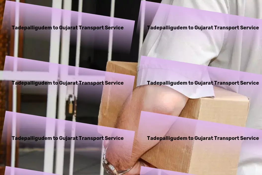 Tadepalligudem to Gujarat Transport Heavy parcel delivery