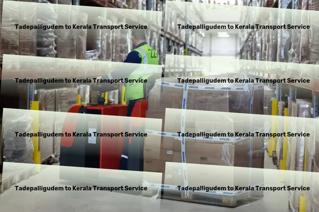 Tadepalligudem to Kerala Transport Delivery and courier services