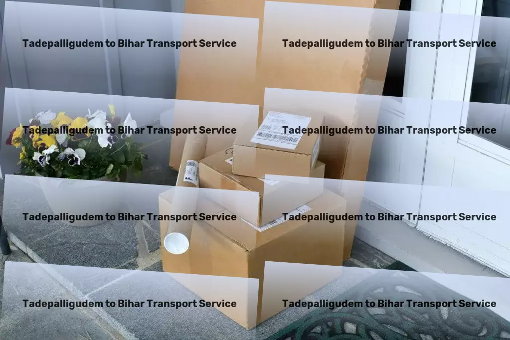 Tadepalligudem to Bihar Transport The trusted name in Indian goods transportation services. - Real-time tracking services