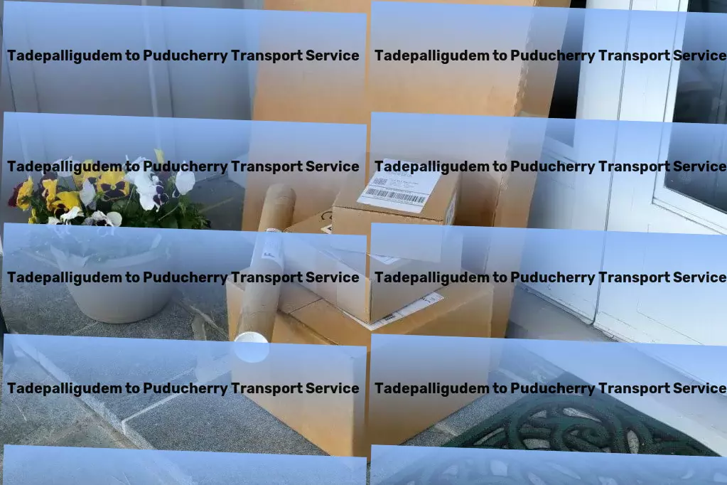 Tadepalligudem to Puducherry Transport Specialized freight operations