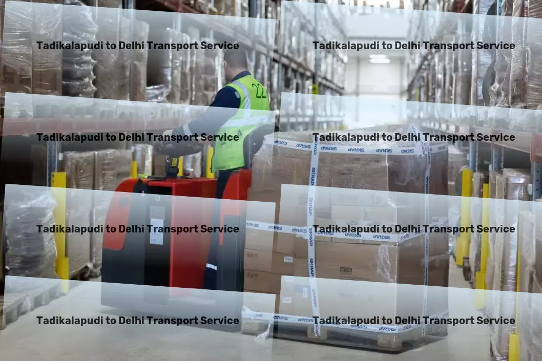 Tadikalapudi to Delhi Transport Crafting the future of transport with our Indian expertise! - Domestic transport services