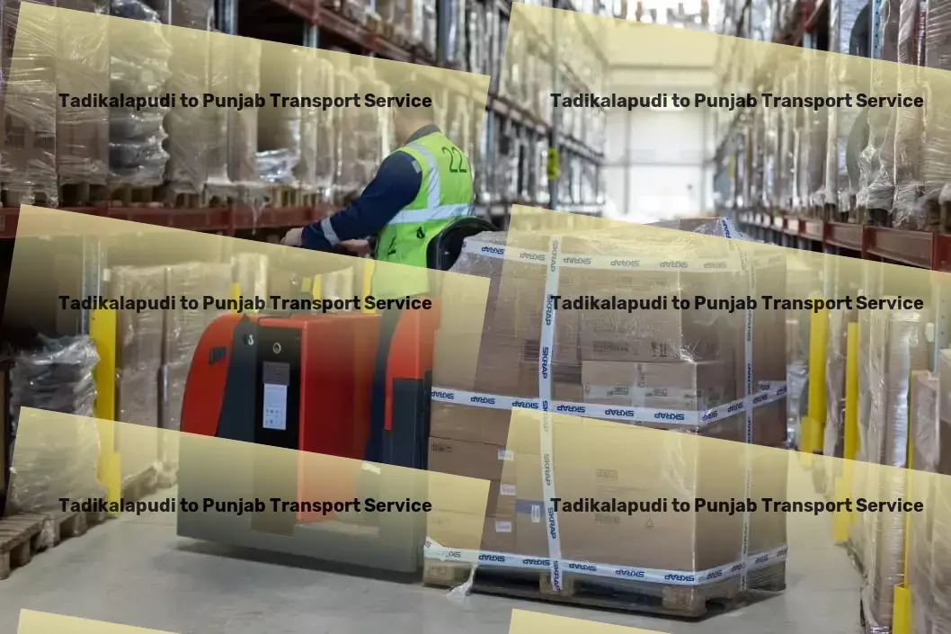 Tadikalapudi to Punjab Transport Leading the evolution in metropolitan mobility! - Retail logistics services