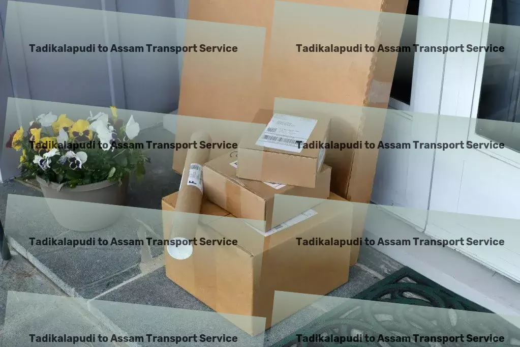 Tadikalapudi to Assam Transport Maximize productivity with our efficient work-from-home solutions! - High-speed cargo forwarding