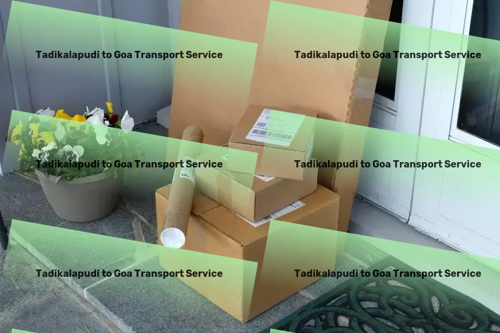 Tadikalapudi to Goa Transport Pioneering changes in the logistics landscape of India! - Full truckload services