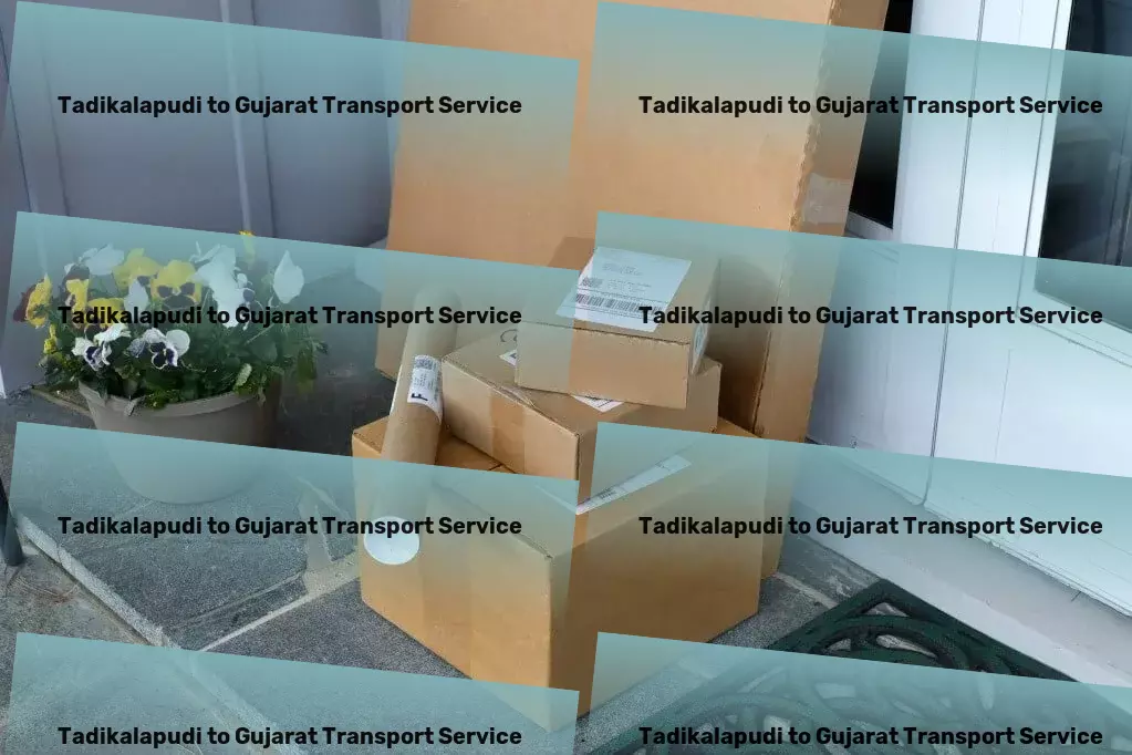 Tadikalapudi to Gujarat Transport Fast freight solutions