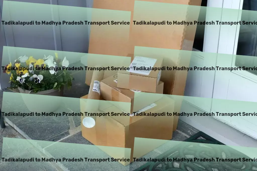 Tadikalapudi to Madhya Pradesh Transport Conquer city distances like a pro! - Commercial truckload shipping