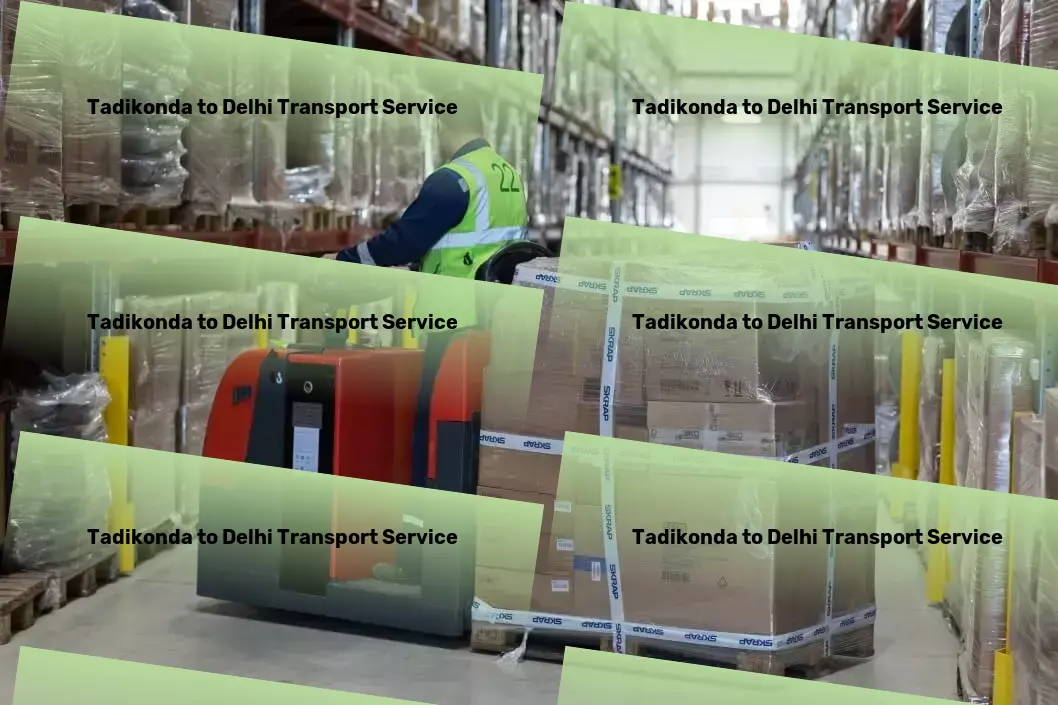 Tadikonda to Delhi Transport Navigate India's logistics challenges effortlessly with us. - Nationwide delivery and shipment