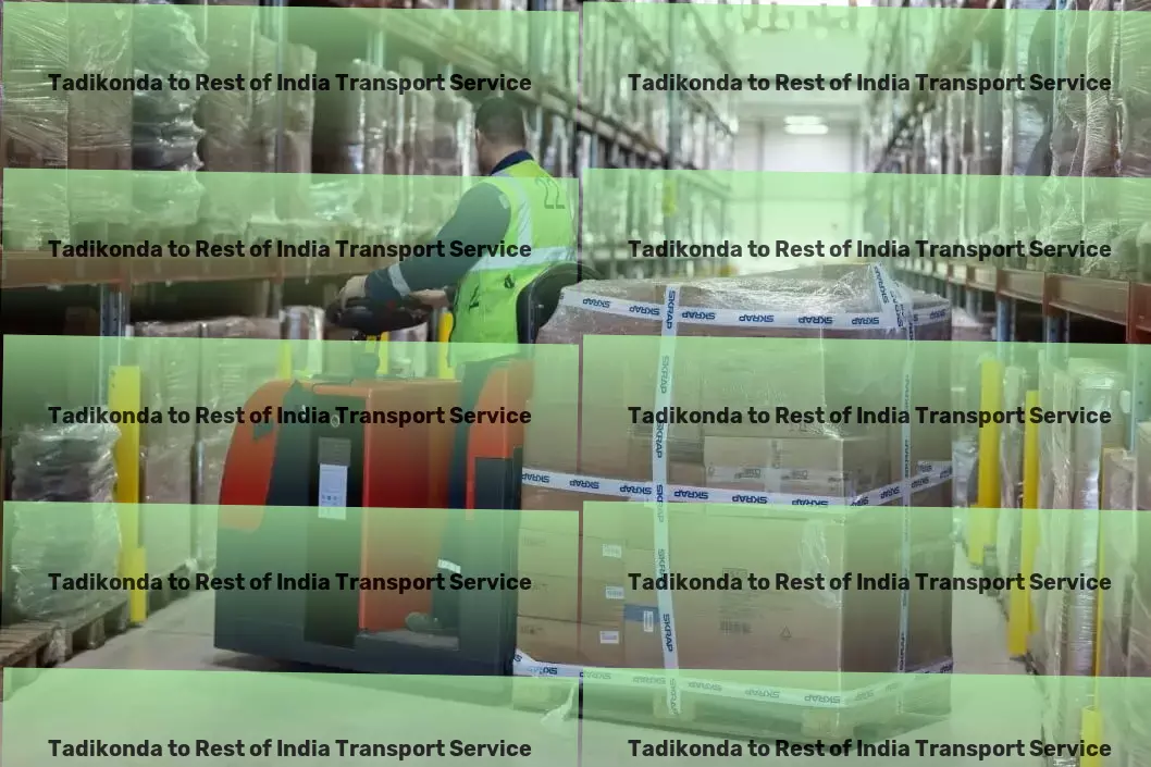 Tadikonda to Rest Of India Transport Heavy cargo transport solutions