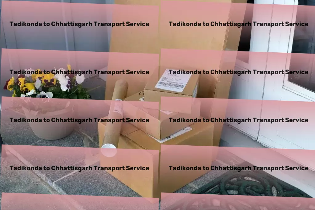 Tadikonda to Chhattisgarh Transport Local logistics solutions