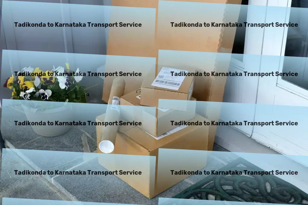 Tadikonda to Karnataka Transport Express road freight services