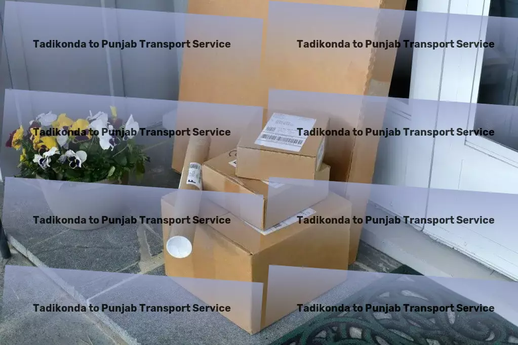 Tadikonda to Punjab Transport Get around the city like never before! - Specialized trucking solutions