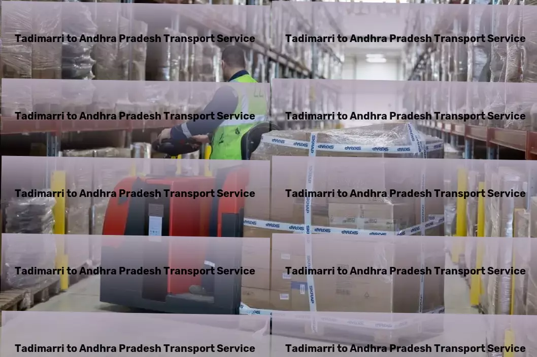 Tadimarri to Andhra Pradesh Transport Mastering the art of seamless logistic solutions in India. - Heavy parcel delivery