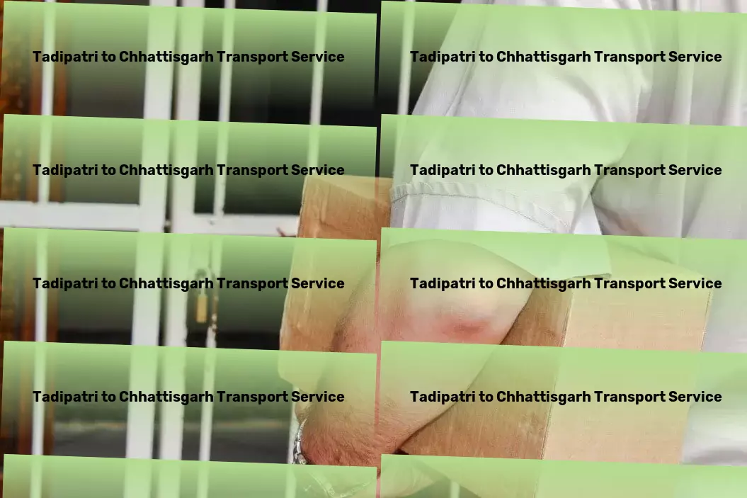 Tadipatri to Chhattisgarh Transport Dedicated to delivering excellence in Indian goods transport. - Small load transport