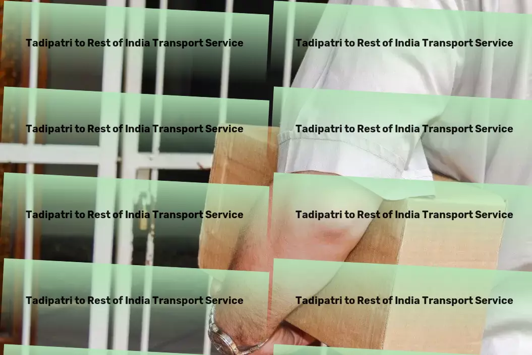 Tadipatri to Rest Of India Transport Precision shipping solutions tailored for the Indian market! - Heavy load freight services